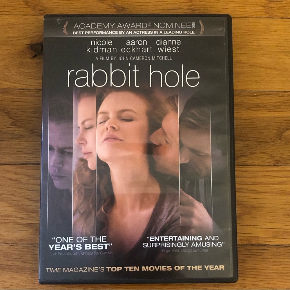 Rabbit Hole Special Features DVD Starring Nicole Kidman, Miles Teller, Sandra Oh